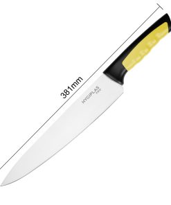 Hygiplas Pro Chef Knife Yellow 25cm (JD215)