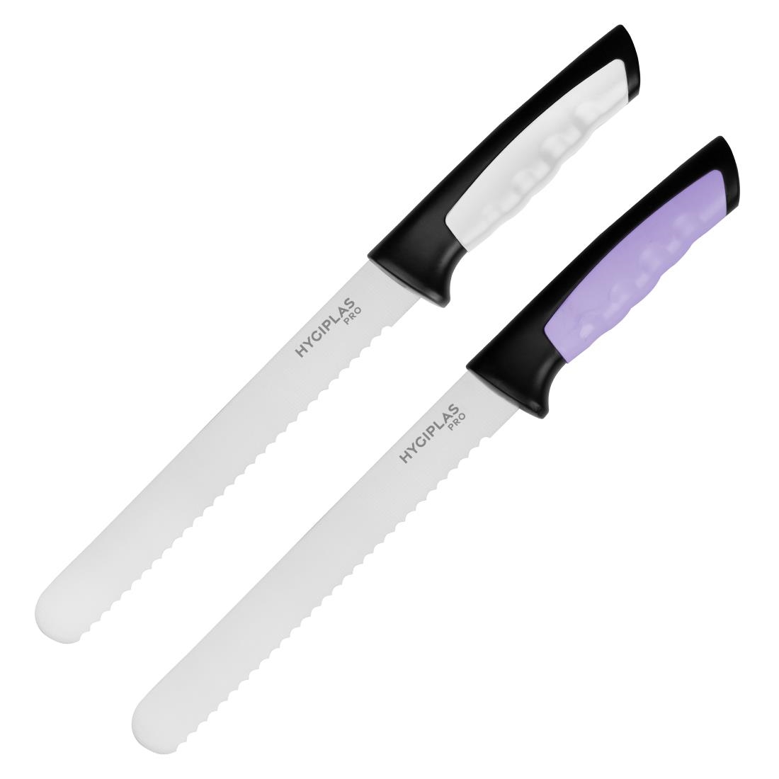 Hygiplas Pro Bread Knife White 20cm (JD216)