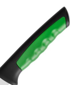Hygiplas Pro Serrated Tomato Knife Green 10cm (JD222)