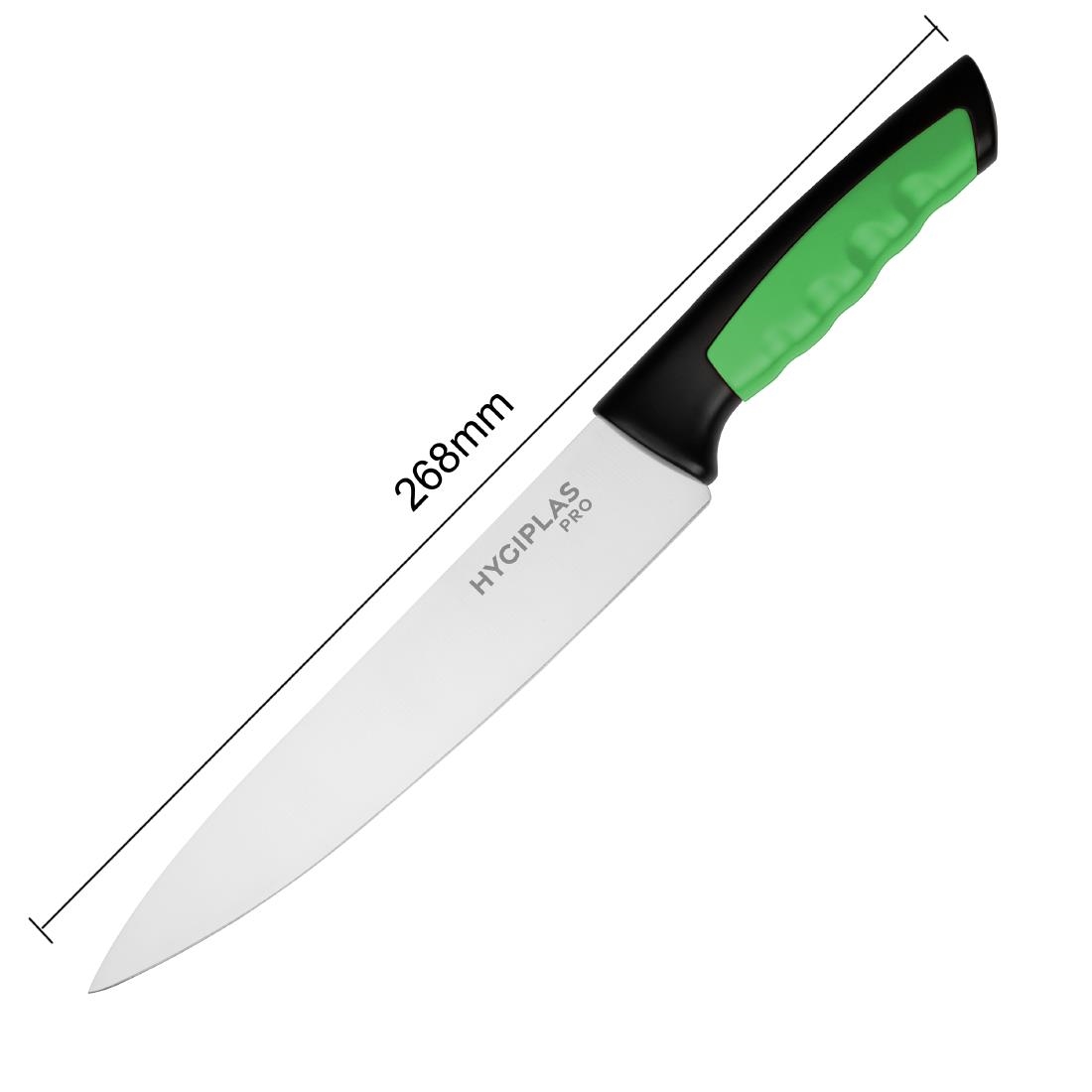 Hygiplas Pro Chef Knife Green 21.5cm (JD225)