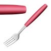 Amefa PIXEL Dessert Forks Red 12 Pack (JD276)