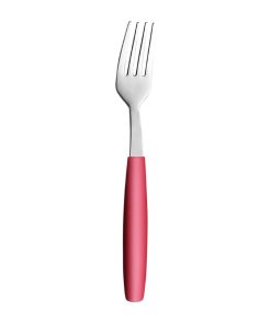 Amefa PIXEL Dessert Forks Red 12 Pack (JD276)