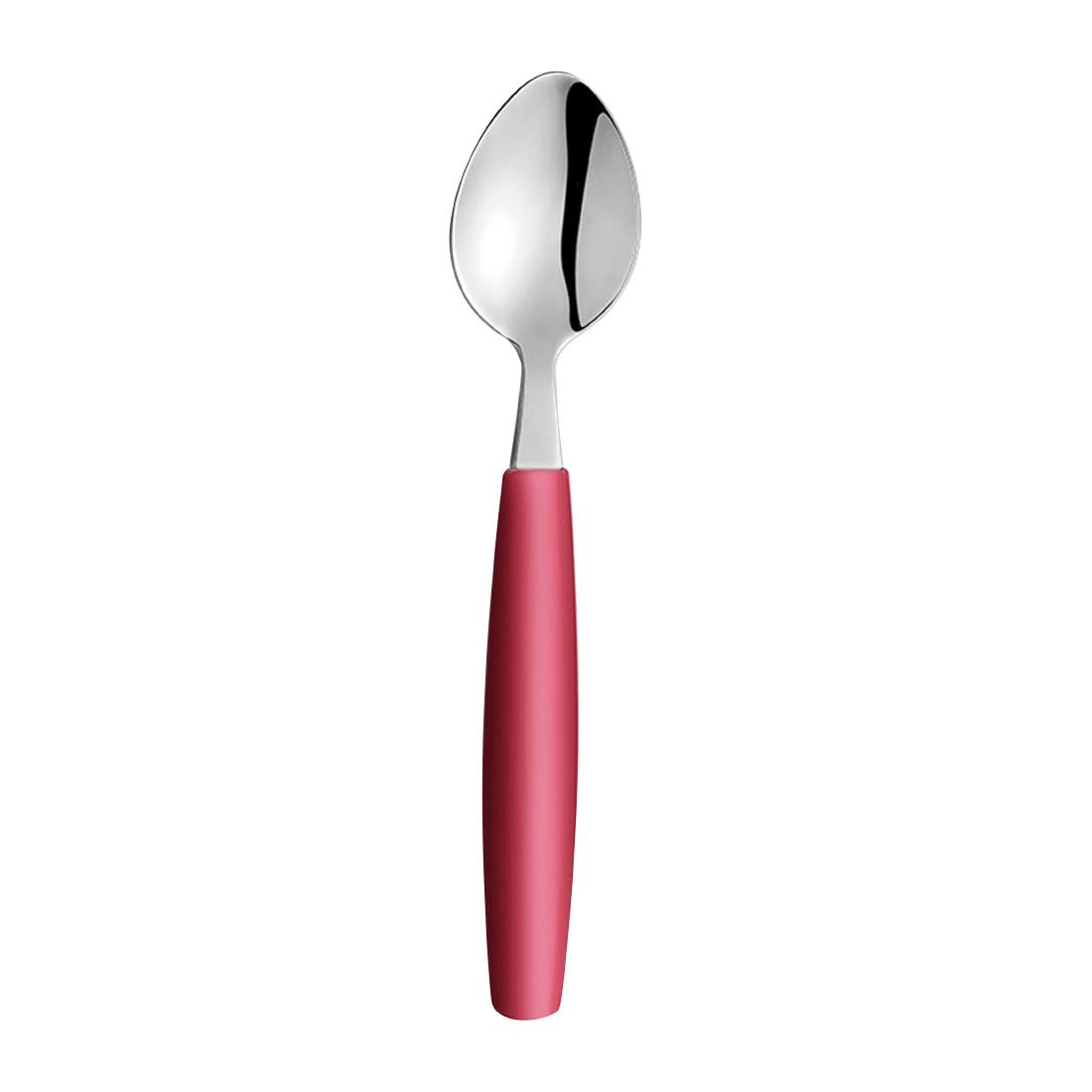 Amefa PIXEL Medium Teaspoons Red 12 Pack (JD278)