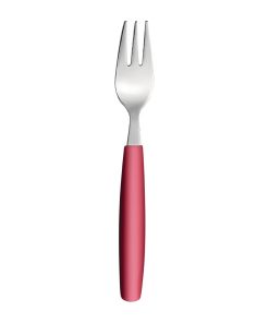 Amefa PIXEL Cake Forks Red 12 Pack (JD279)