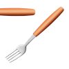 Amefa PIXEL Dessert Forks Orange 12 Pack (JD284)