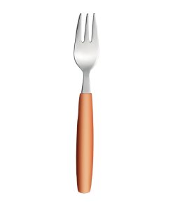 Amefa PIXEL Cake Forks Orange 12 Pack (JD287)