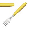 Amefa PIXEL Cake Forks Yellow 12 Pack (JD295)