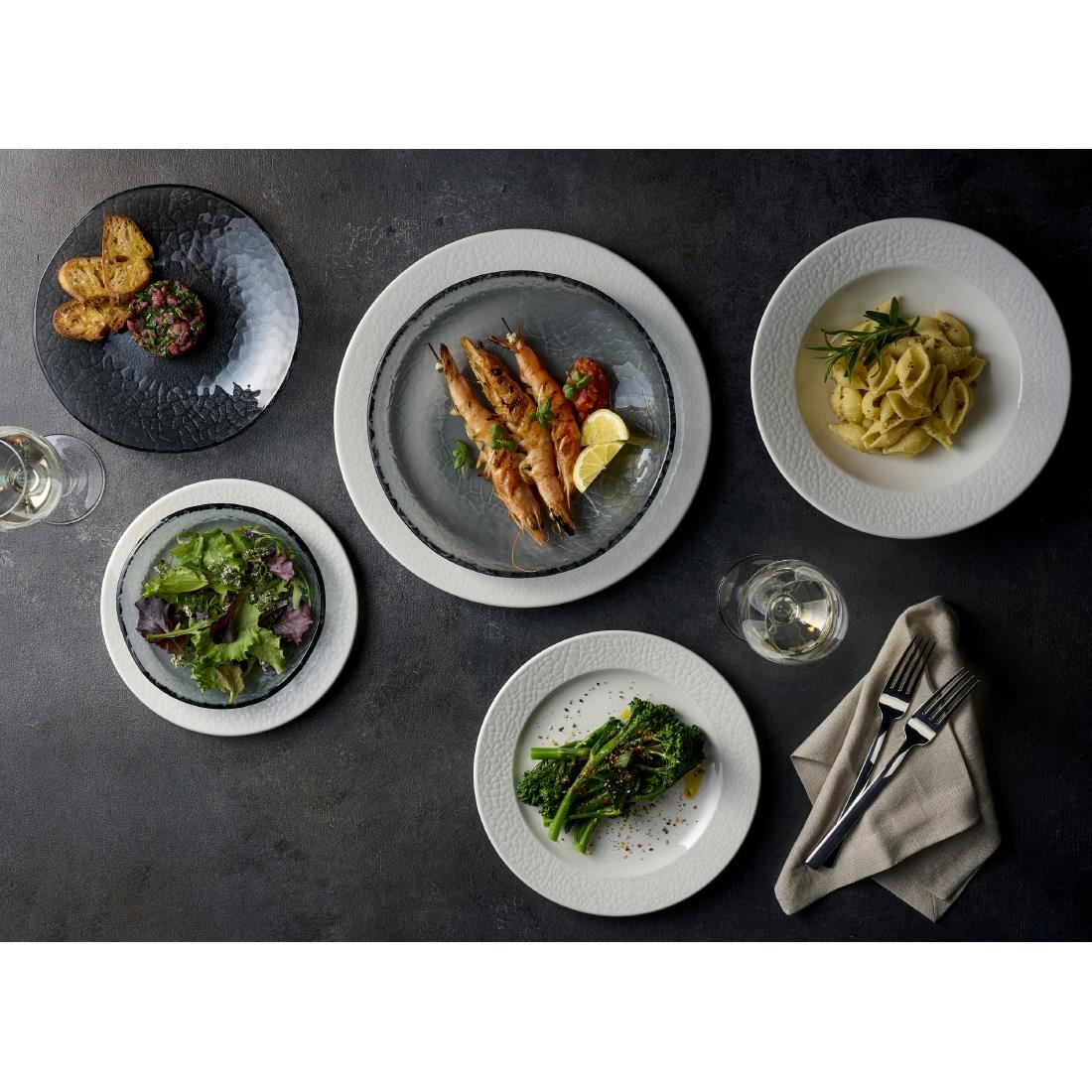 Churchill Viana Plates White 210mm 12 Pack (JF605)