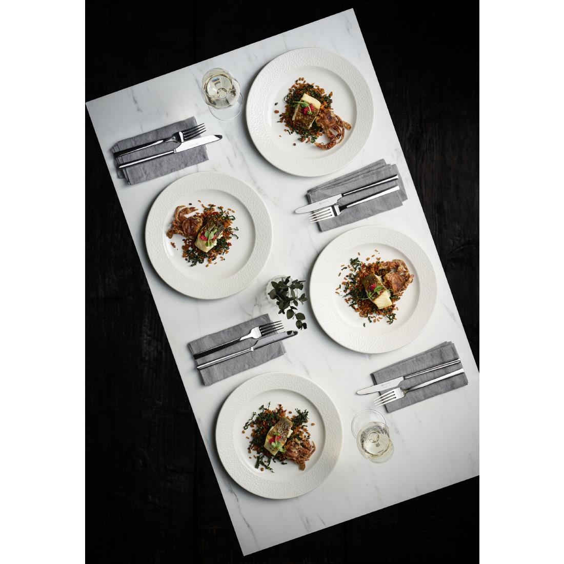 Churchill Viana Plates White 170mm 12 Pack (JF606)
