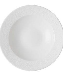 Churchill Viana Rimmed Bowls White 249ml 12 Pack (JF608)