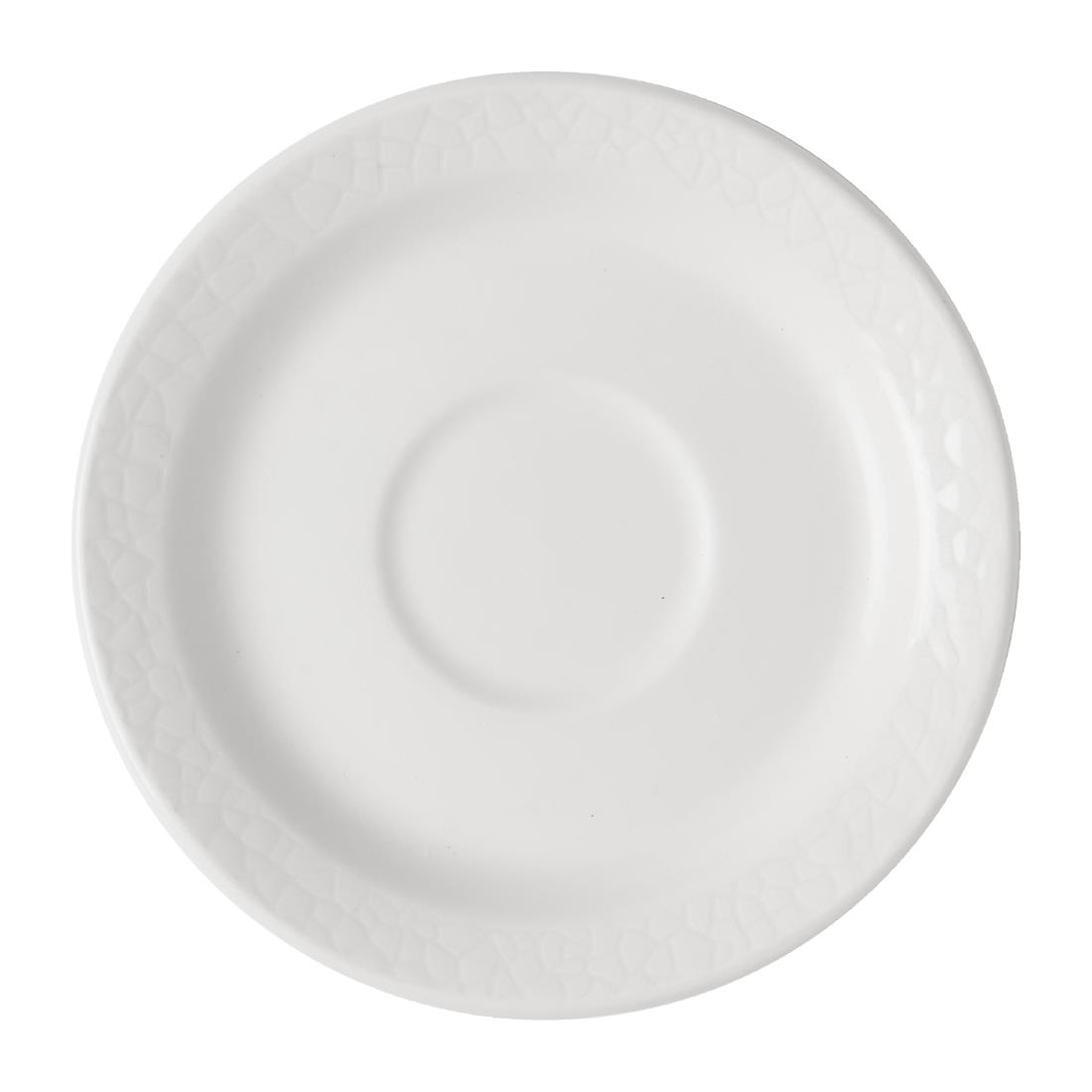 Churchill Viana Saucers White 150mm 12 Pack (JF609)