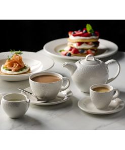 Churchill Viana Saucers White 128mm 12 Pack (JF610)