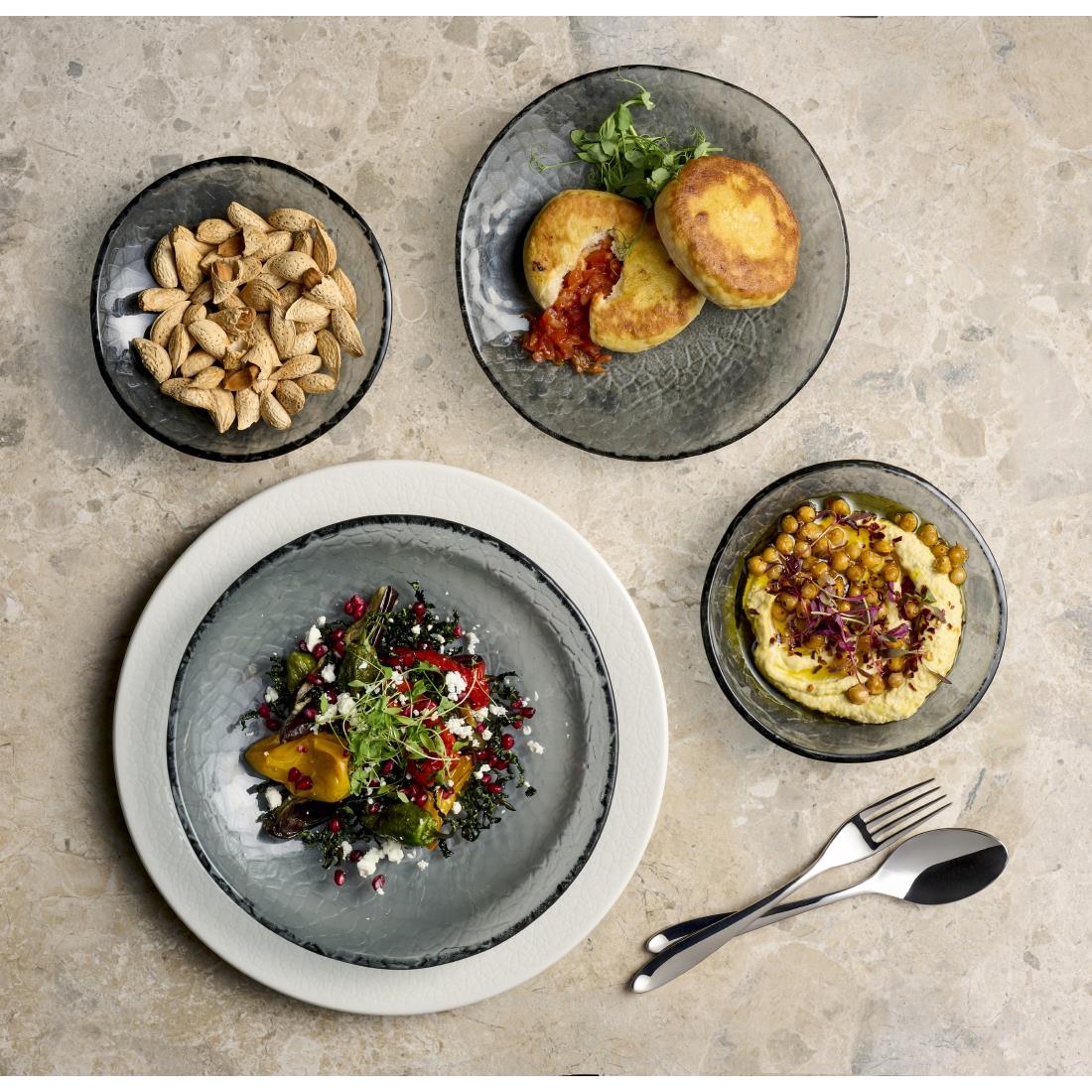 Churchill Viana Organic Glasses Plates Dusk 295mm 6 Pack (JF623)