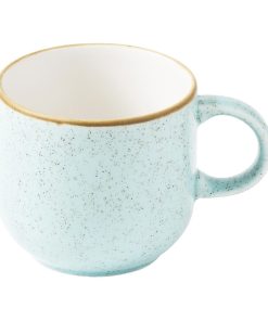 Churchill Stonecast Bubble Mugs Duck Egg Blue 440ml 6 Pack (JF632)