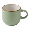 Churchill Stonecast Bubble Mugs Sage Green 340ml 12 Pack (JF637)