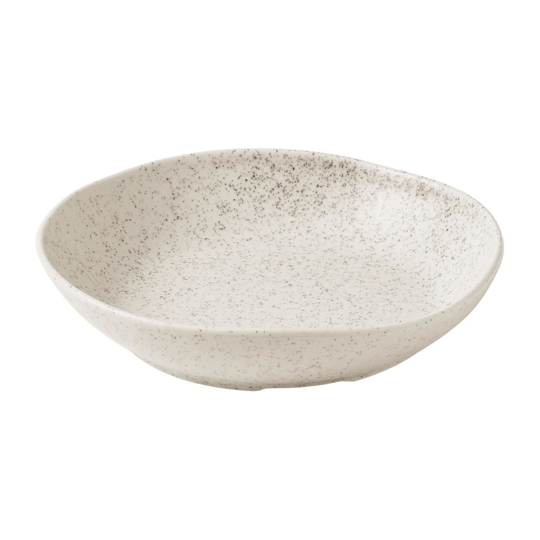 Churchill Stonecast Natural Organic Deep Bowls Barley White 250mm 6 Pack (JF640)