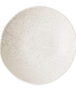 Churchill Stonecast Natural Organic Coupe Bowls Barley White 250mm 6 Pack (JF642)