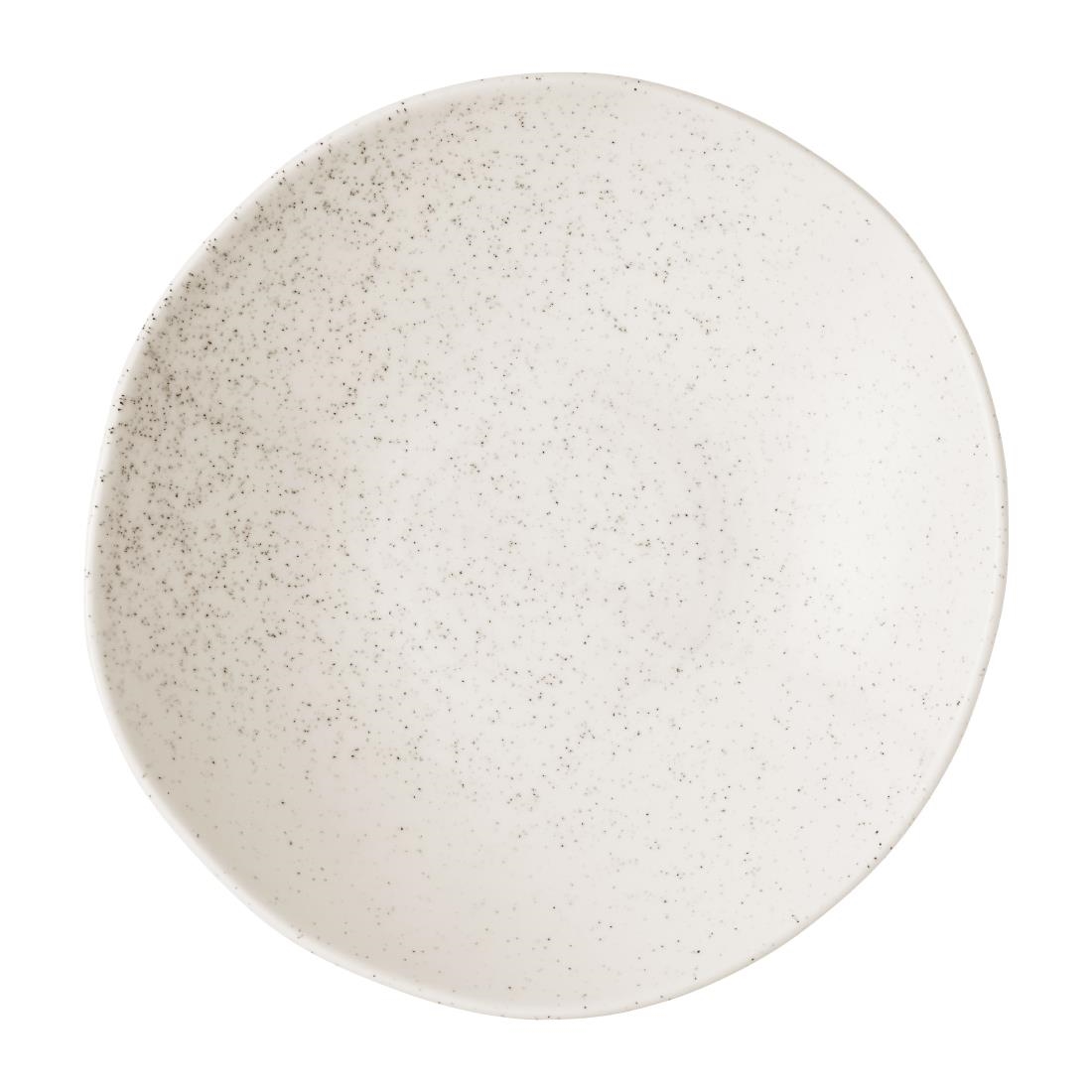 Churchill Stonecast Natural Organic Coupe Bowls Barley White 250mm 6 Pack (JF642)