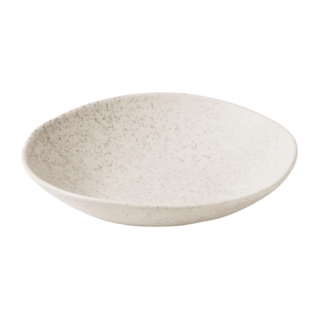 Churchill Stonecast Natural Organic Coupe Bowls Barley White 250mm 6 Pack (JF642)