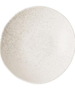 Churchill Stonecast Natural Organic Coupe Bowls Barley White 220mm 6 Pack (JF643)