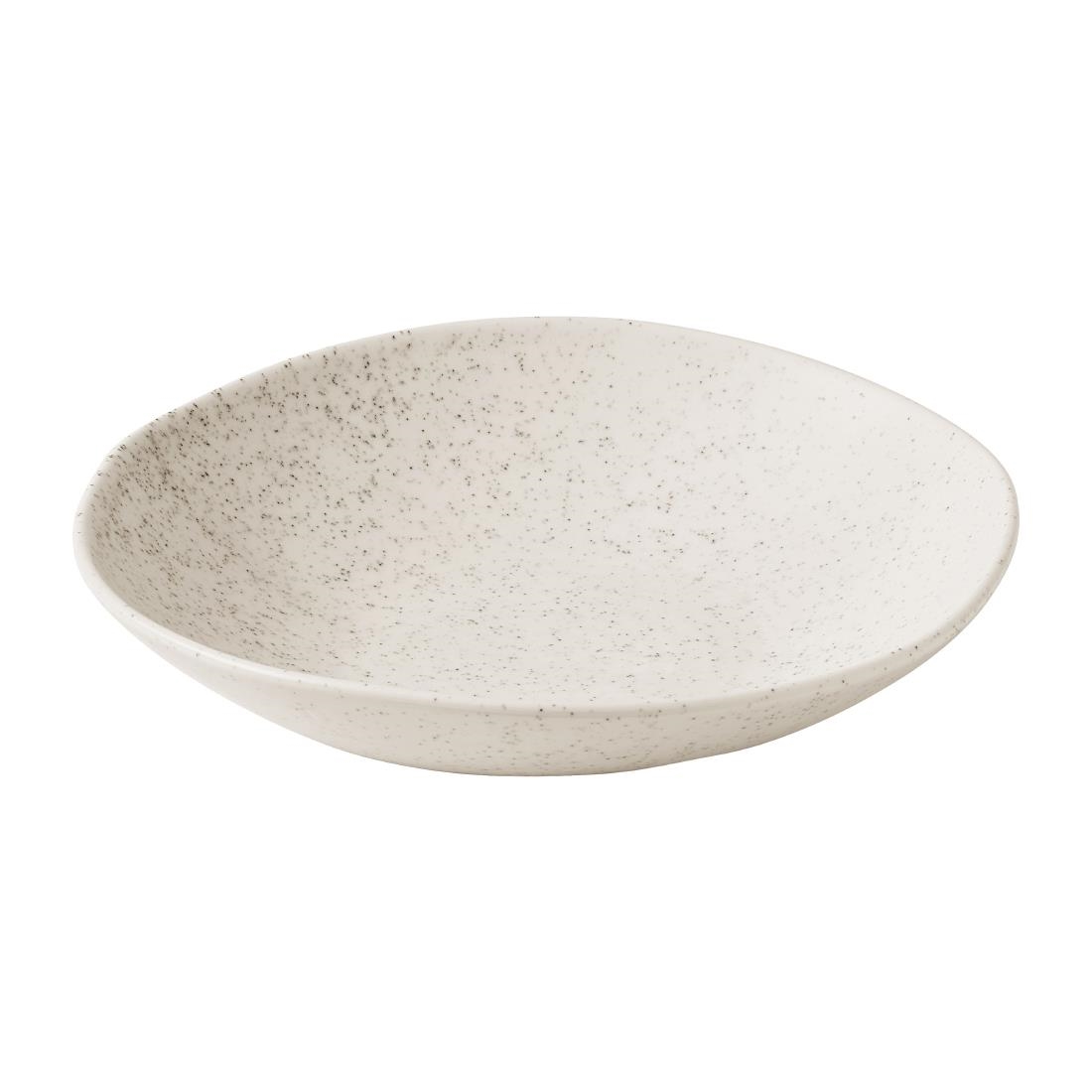 Churchill Stonecast Natural Organic Coupe Bowls Barley White 220mm 6 Pack (JF643)