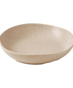 Churchill Stonecast Natural Organic Deep Bowls Nutmeg Cream 215mm 6 Pack (JF659)