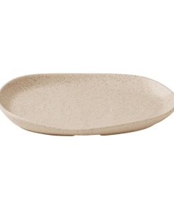 Churchill Stonecast Natural Organic Platters Nutmeg Cream 260x200mm 6 Pack (JF662)