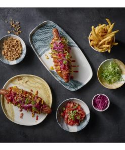 Churchill Tide Snack Bowls Black 130mm 12 Pack (JF664)