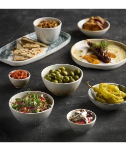 Churchill Tide Snack Bowls Black 130mm 12 Pack (JF664)