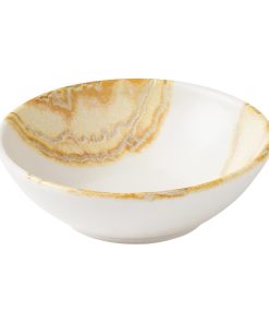 Churchill Tide Shallow Bowls Gold 130mm 12 Pack (JF676)