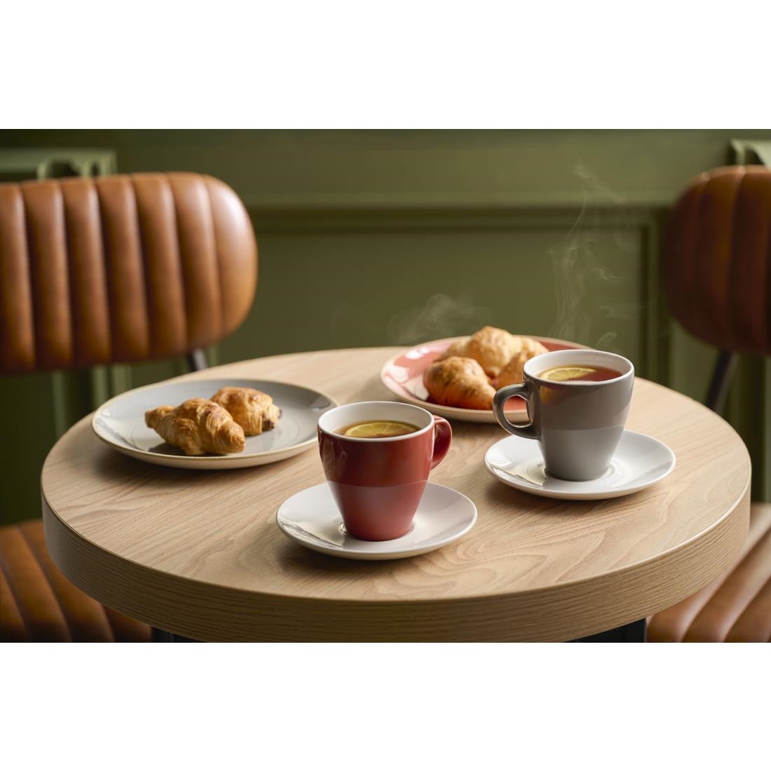 Churchill Blends Tulip Cups Paprika 100ml 12 Pack (JF689)