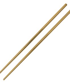 Comas Kyoto Chopsticks Gold 230mm 12 Pack (JF699)