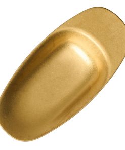 Les Essences Short Handled Tasting Spoons Vintage Gold 75mm 12 Pack (JF702)