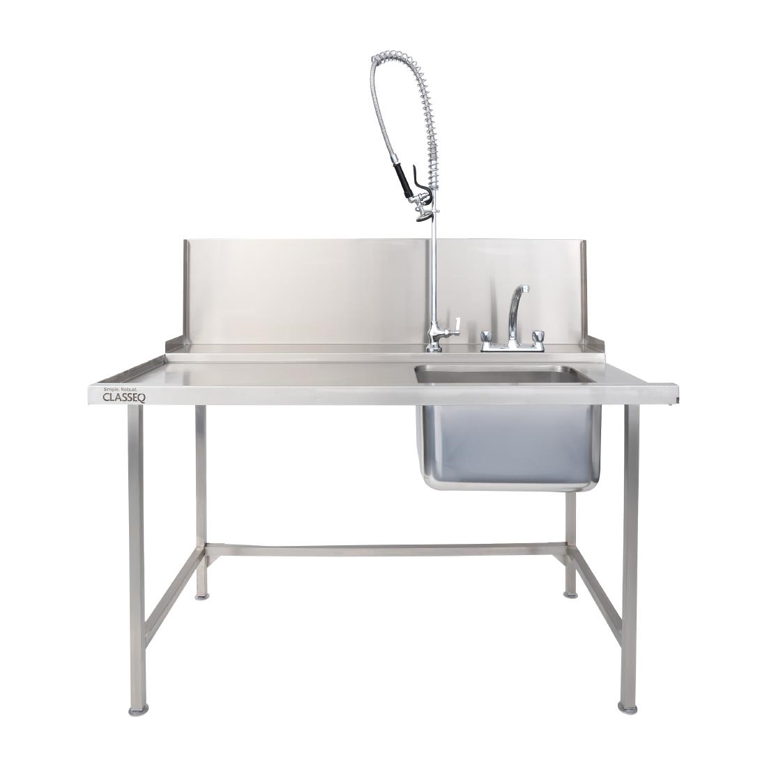 Classeq Right Hand Long Inlet Table 1500mm (JK260)