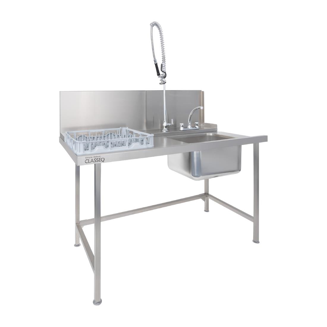 Classeq Right Hand Long Inlet Table 1500mm (JK260)