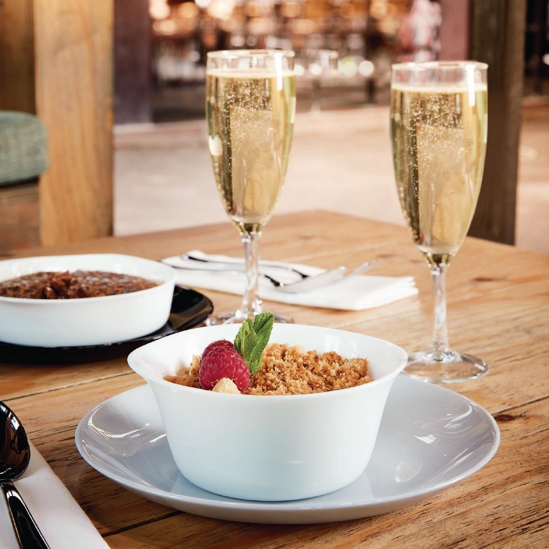 Arcoroc Elegance Flutes 130ml 48 Pack (JK448)