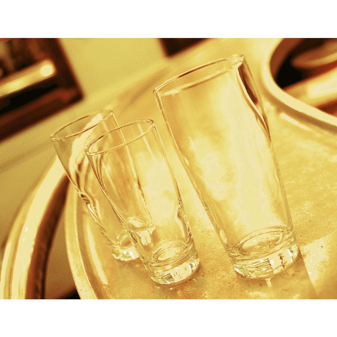 Arcoroc Willi Becher Tumblers 330ml LUKCA-NI 1-2 Pint 12 Pack (JK517)