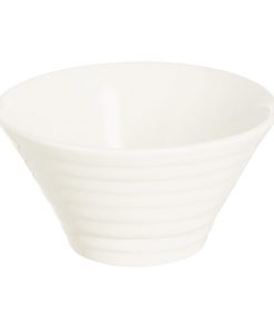 Arcoroc Appetizer Spiral Dishes White 85mm 24 Pack (JK525)