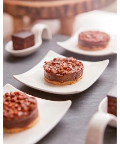 Arcoroc Appetizer Square Small Bowls White 95mm 24 Pack (JK527)