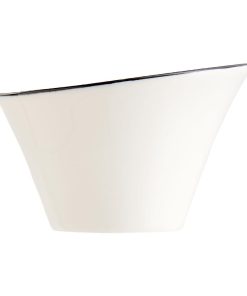 Arcoroc Appetizer Ludico Bowls Black Line 95mm 24 Pack (JK529)