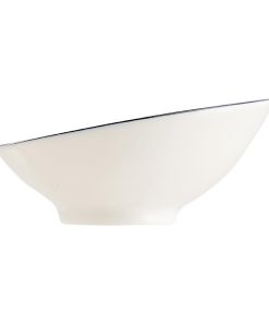 Arcoroc Appetizer Ludico Dishes Black Line 95mm 24 Pack (JK531)