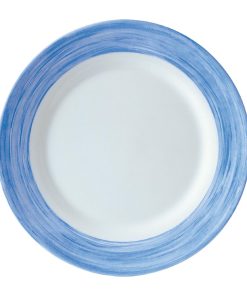 Arcoroc Brush Plates Blue 235mm 24 Pack (JK542)