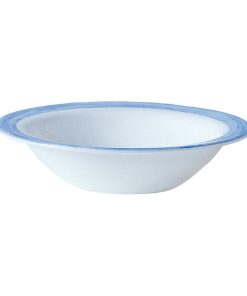 Arcoroc Brush Rim Bowls Blue 120mm 36 Pack (JK544)