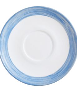Arcoroc Brush Saucers Blue 140mm 48 Pack (JK545)