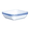 Arcoroc Brush Square Stacking Dishes Blue 110mm 24 Pack (JK548)