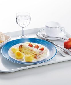 Arcoroc Brush Plates Blue Jean 252mm 12 Pack (JK551)