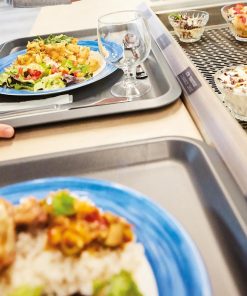 Arcoroc Brush Plates Blue Jean 252mm 12 Pack (JK551)