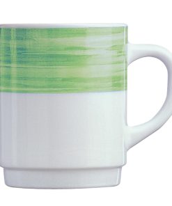 Arcoroc Brush Mugs Green 250ml 36 Pack (JK560)