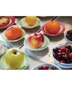 Arcoroc Brush Rim Bowls Green 120mm 36 Pack (JK563)