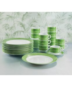 Arcoroc Brush Saucers Green 140mm 48 Pack (JK564)